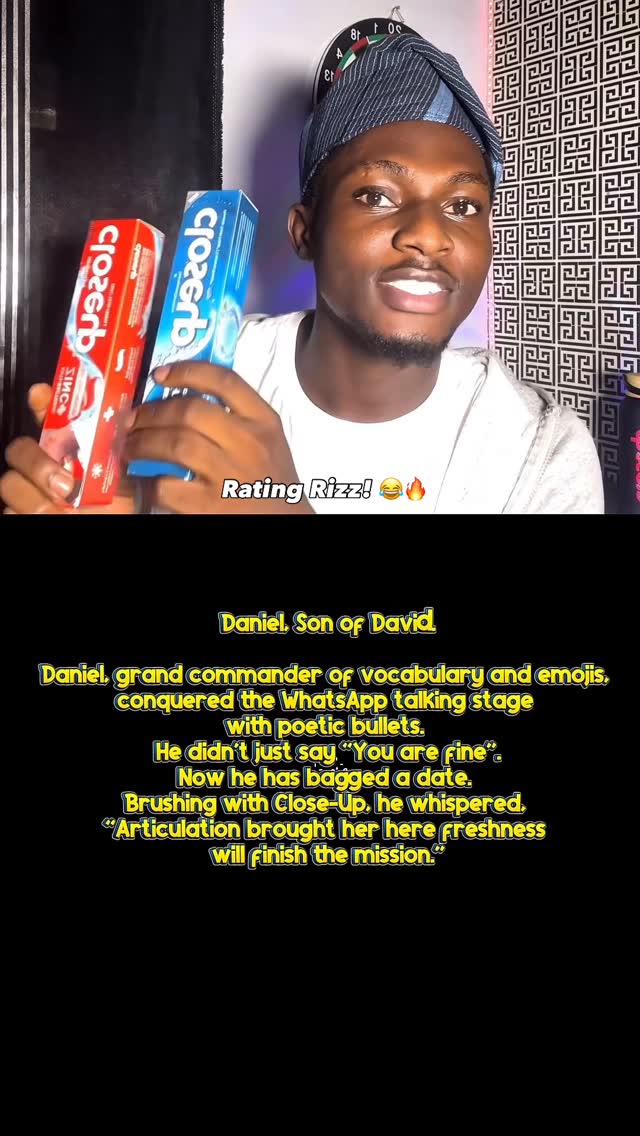 Instagram post by @bigdave.gram for Closeup. Caption reads: YOU CAN BE DANIEL TOO coz See blueprint!!! 😂🔥....