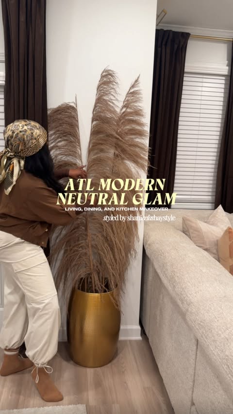 Instagram post by @shanicelashaystyle for Rooms To Go. Caption reads: Upgrading my girl Alexis’ home one project at a....