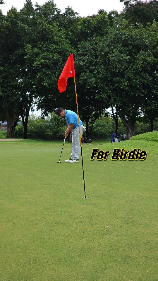 Instagram post by @stabilityndistance for COBRA Golf. Caption reads: I just missed the hole with my putt, which was a....