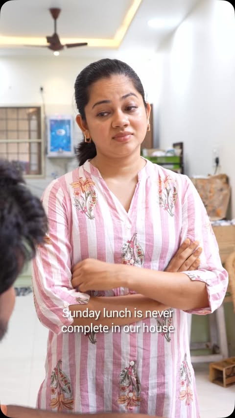 Instagram post by @official_anithasampath for Licious. Caption reads: [...] the pan. 🐟❤️ That’s why I choose Licious.....