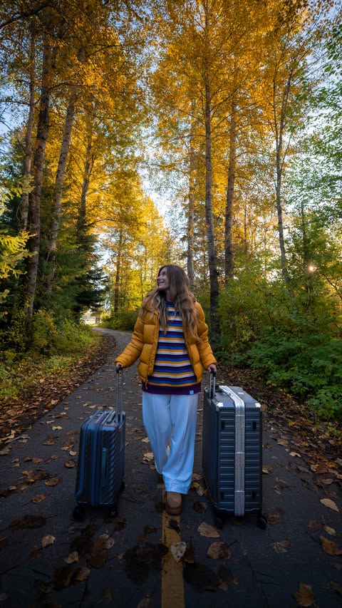 Instagram post by @wandering_withdirtyfeet for LuggeX. Caption reads: [...] to follow.

I’ve been travelling with....