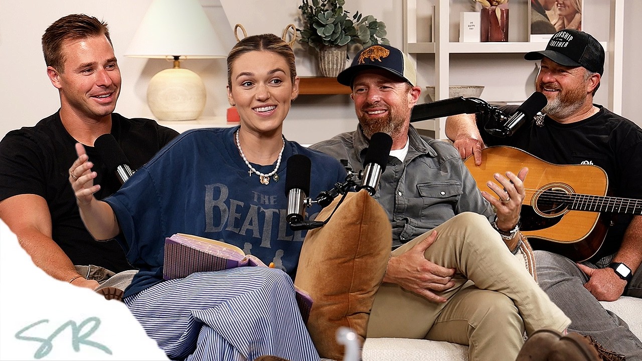 YouTube post by @SadieRobertson for MOSH. Caption reads: Shane & Shane on What No One Tells You About....