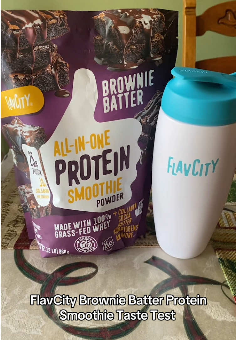 TikTok post by @the0nlyymiracle for ShopFlavCity. Caption reads: [...] #protein #bobbyapproved @ShopFlavCity.