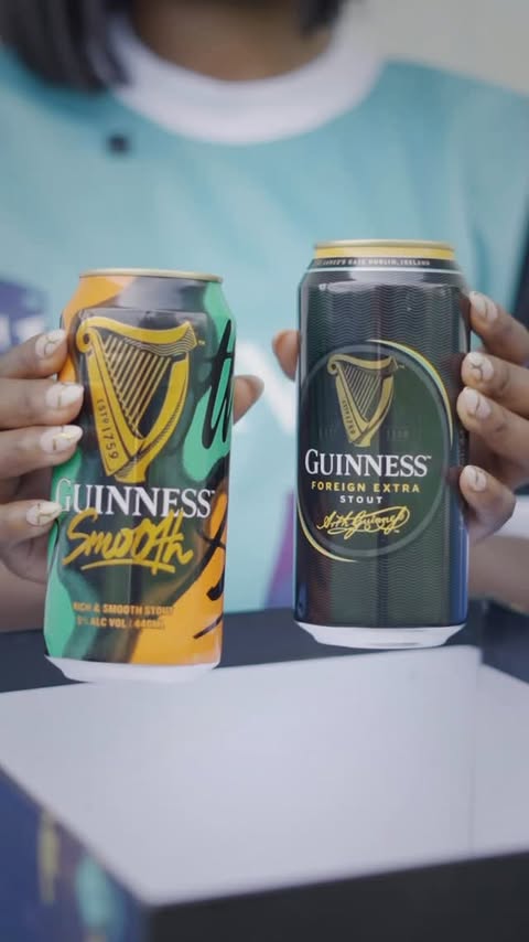 Instagram post by @bellaokagbue for Guinness. Caption reads: [...] League season
And I'll be live at the ....