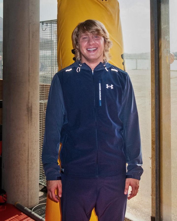 Instagram post by @theufcbaddy for JD Sports. Caption reads: “We’re going for the belt next, that’s all that....