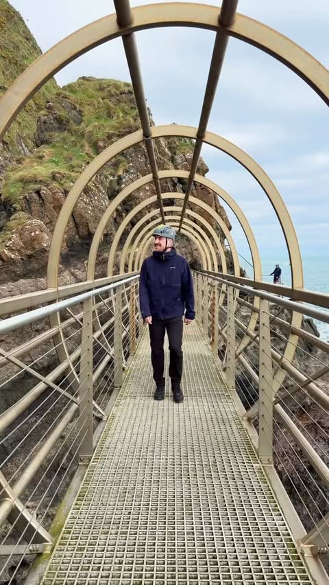 Instagram post by @explorewithcriostoir for Discover Northern Ireland. Caption reads: You can’t visit Northern Ireland without trying....