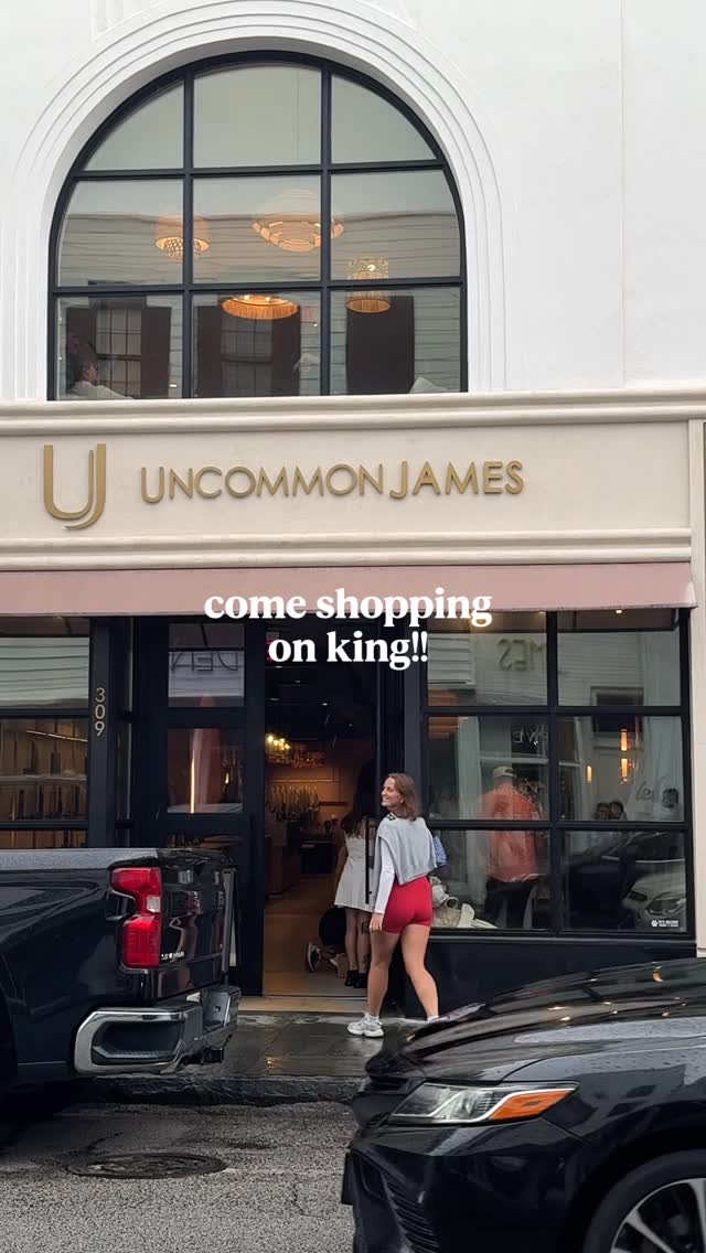 Instagram post by @maddieincharleston for Uncommon James. Caption reads: [...] is my favorite flavor 🫢🥭 #ad 

📍Uncommon....