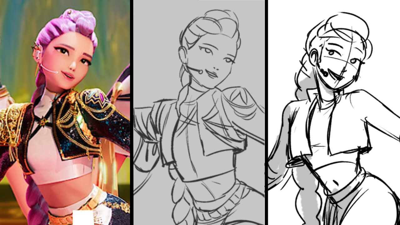 YouTube post by @siamystery for Autonomous. Caption reads: How Pro Artists Draw FASTER (100 drawings in 6....