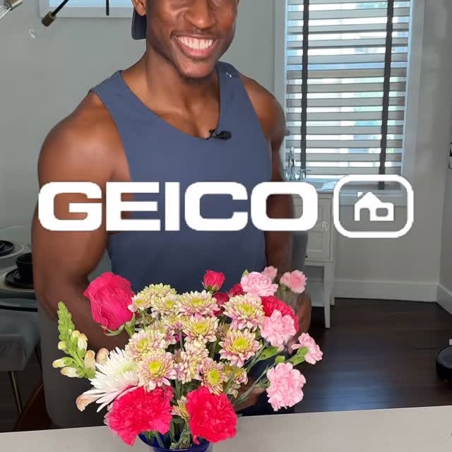 Instagram post by @weeklyhomecheck for Geico. Caption reads: First-time buyer? Here are 3 things I wish I knew....