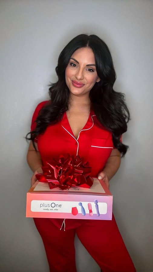 Instagram post by @rachelswindler for MyPlusOne. Caption reads: #plusOnePartner Stop stressing about holiday....