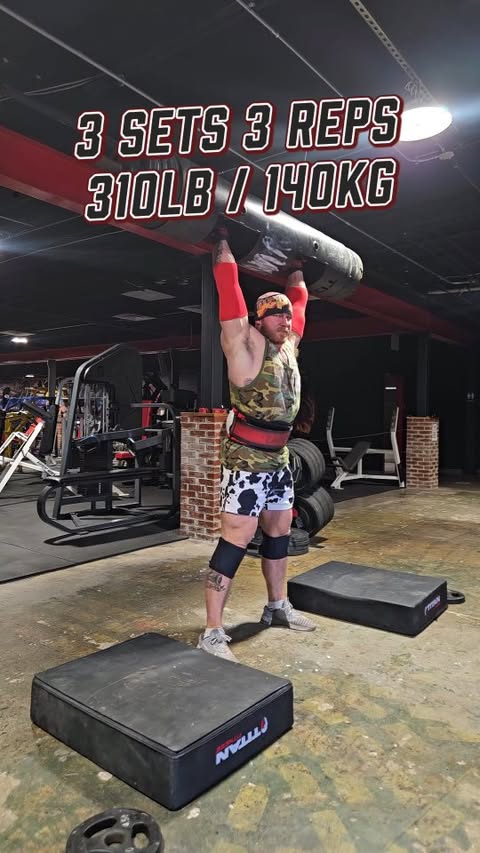 Instagram post by @geoff_laney for Pioneer Fit. Caption reads: Had to dust off the log today. Been a couple....