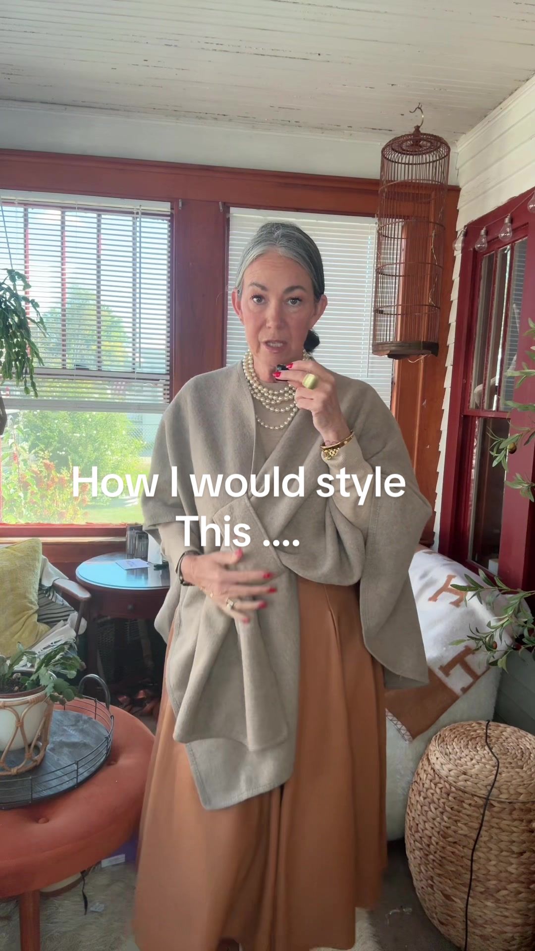 TikTok post by @aestheticaleestyles for Vince Camuto. Caption reads: [...] are vintage Boots are @Vince Camuto I’m 5’7”....