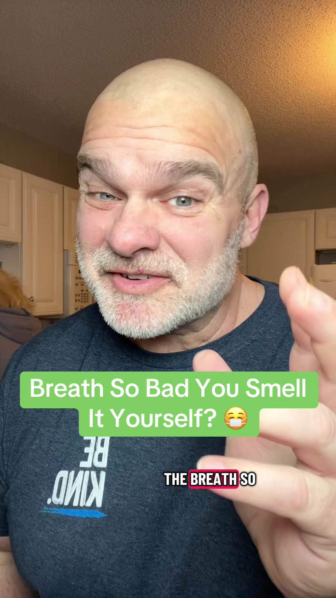 TikTok post by @mikkigenx for Breath Death. Caption reads: These @Breath Death Fresh Breath Crystals knock....
