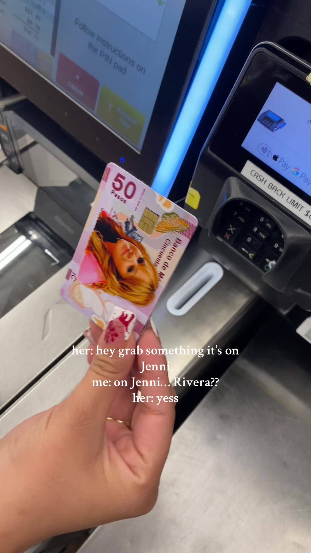 TikTok post by @mariosblue for Styled Cards. Caption reads: [...] #jenniriverafans @Styled Cards.