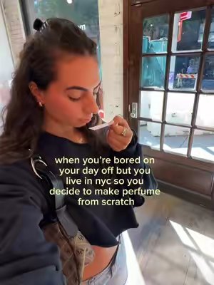 TikTok post by @wellnesswitheffie for Invyted US. Caption reads: always something to do 🙆🏻‍♀️ @Olfactory NYC....
