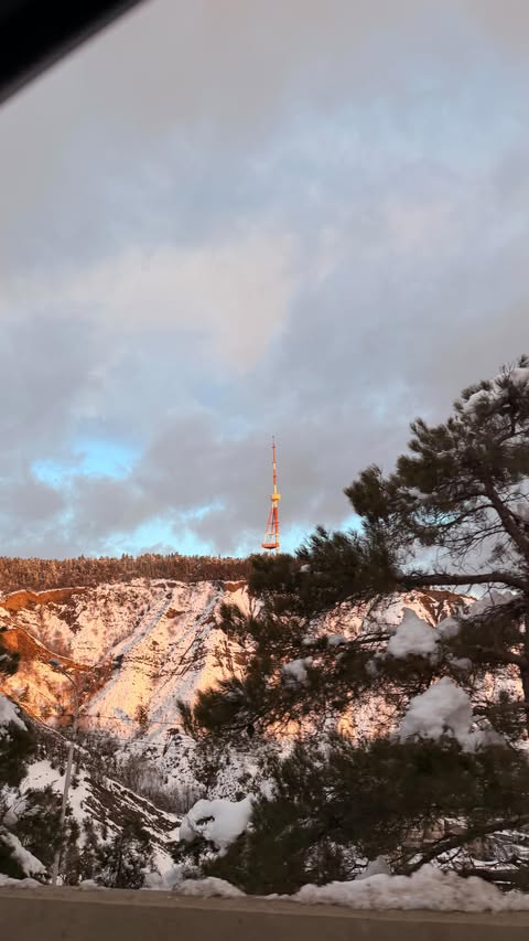 Instagram post by @_annastassiaa for Wolt. Caption reads: In my Elena Gilbert era 🥹🧚🏼‍♀️ @wolt.georgia.