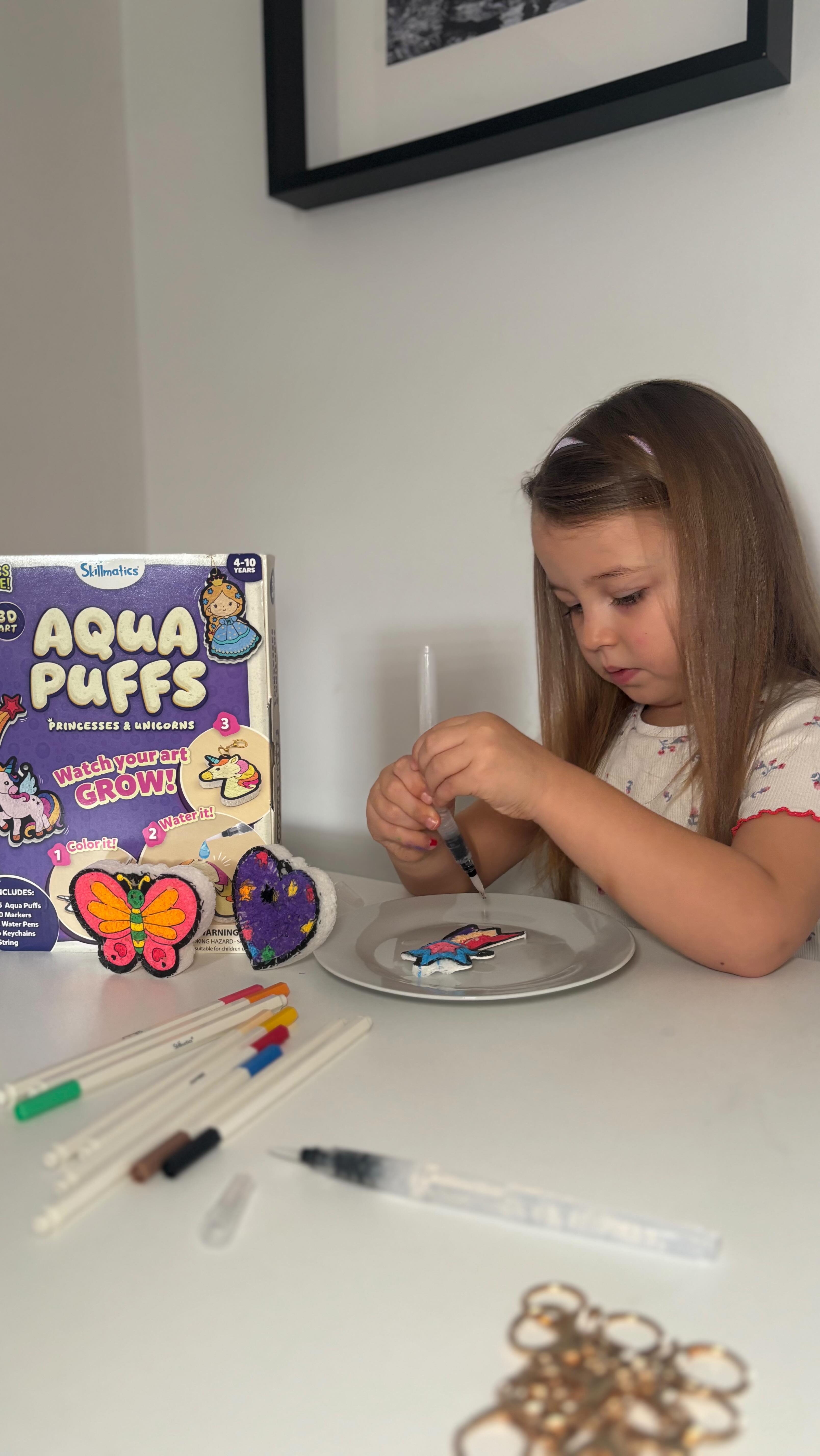 Instagram post by @lifewiththemckails for Wire PR. Caption reads: A must have Christmas present, Aqua Puffs! Simply....