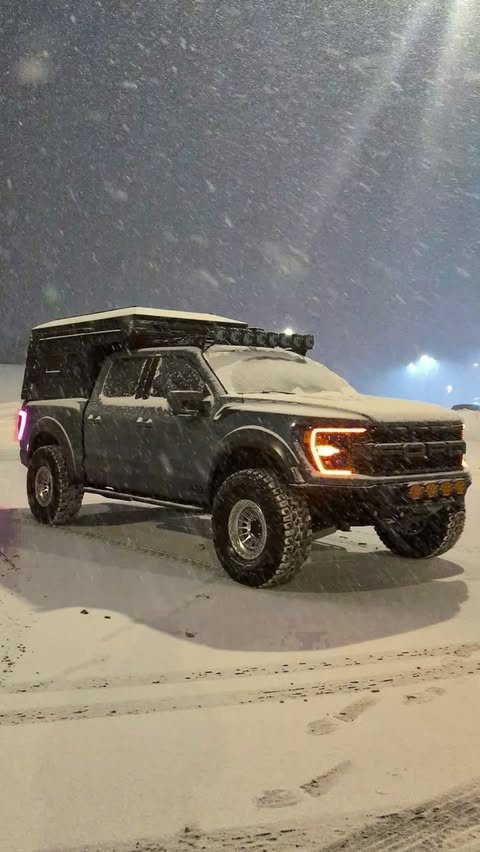 Instagram post by @whtmtnraptor for Midland Radio. Caption reads: This just in... Winter has been extended....