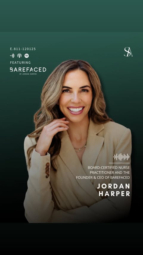 Instagram post by @skincareanarchy for Barefaced. Caption reads: [...] of Simplicity with Jordan Harper of....