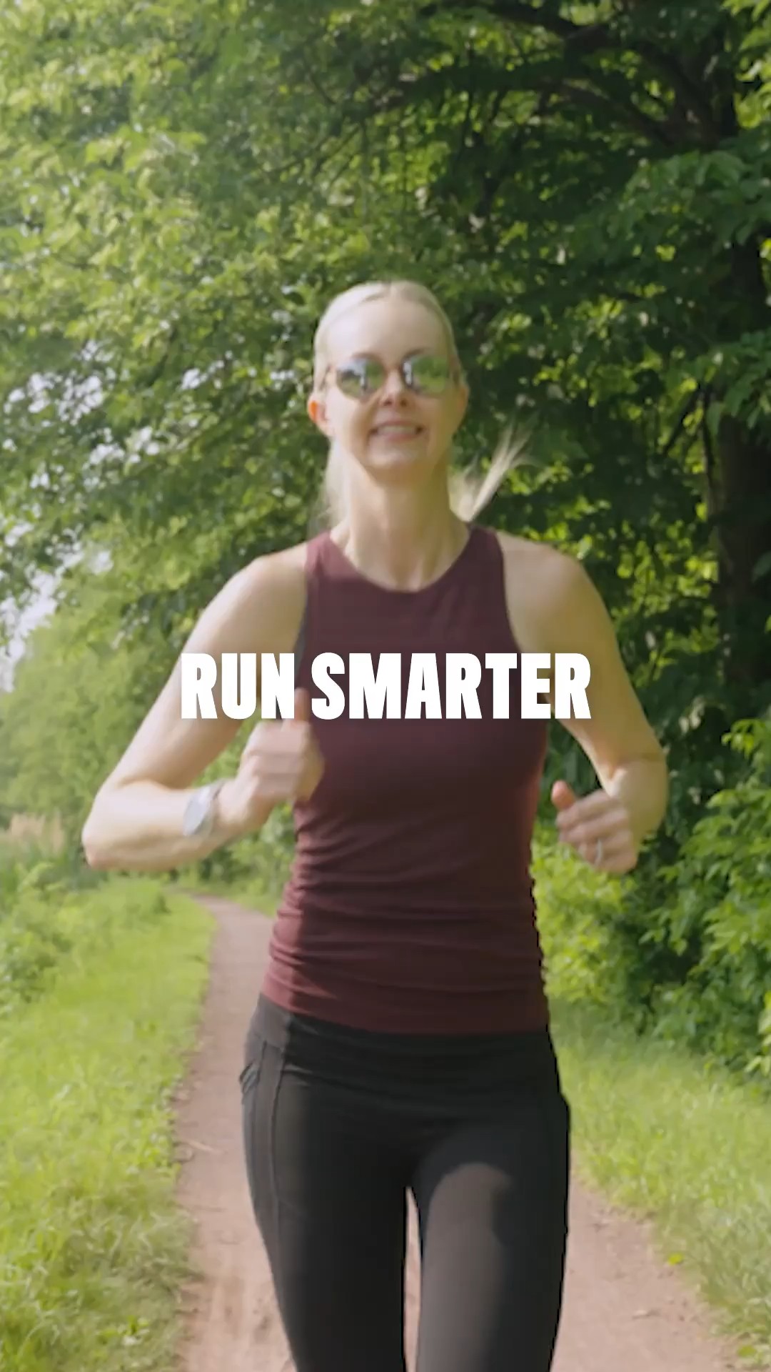 Instagram post by @carissa_gway for Runner's World. Caption reads: You can run smarter, recover faster, and avoid....