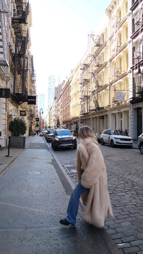 Instagram post by @oliviadaytonn for Aritzia. Caption reads: I love matching 🧸☕️🍪
Comment PUFFER for link to....