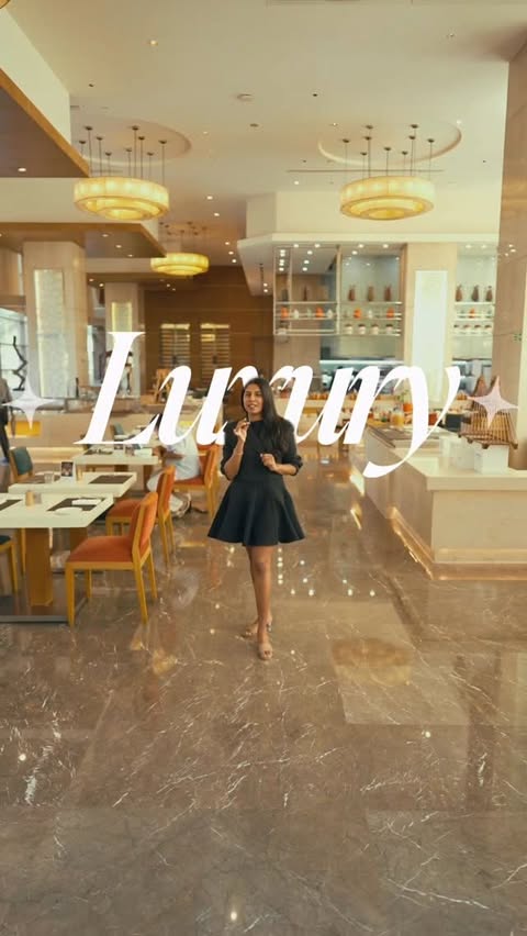 Instagram post by @trishia_santhus for HDFC Bank. Caption reads: Some of my earliest ideas of luxury were shaped....