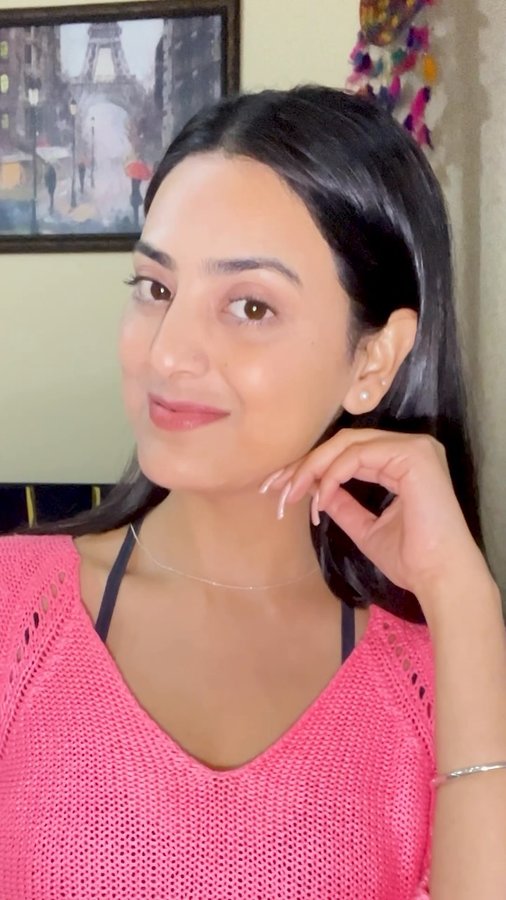 Instagram post by @deeksha__attri for SkinKraft. Caption reads: Skinkraft is a customized skincare and free of....