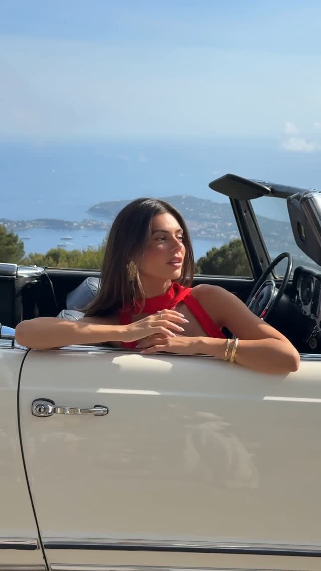 Instagram post by @ashtonwood for Lipsy London. Caption reads: french riviera 🥹🍇🍸🌞✨ wearing @lipsylondon.