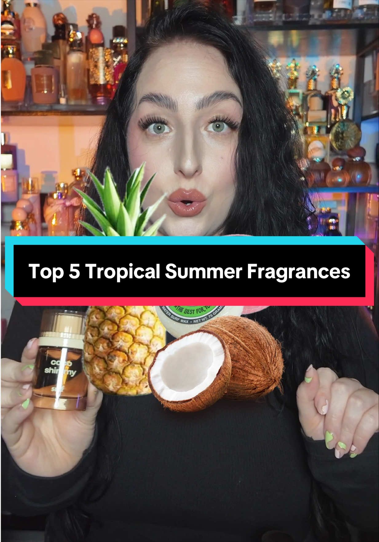 TikTok post by @itsari_b for BROWN GIRL Jane. Caption reads: [...] #perfume #fragrance @Snif @BROWN GIRL Jane....
