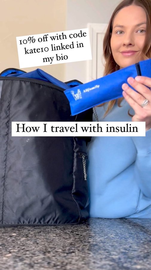 Instagram post by @katehall2043 for 4allfamily. Caption reads: [...] while traveling ❄️

I absolutely love....