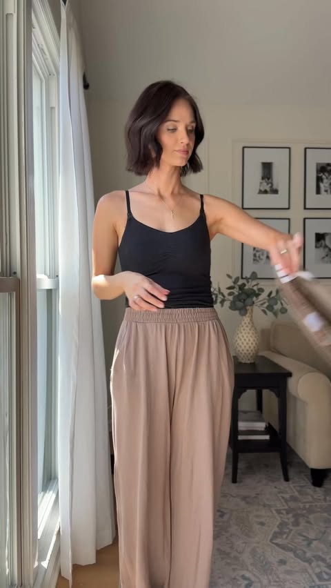 Instagram post by @hallieragan for JCPenney. Caption reads: [...] spin on some classic pieces - all from....