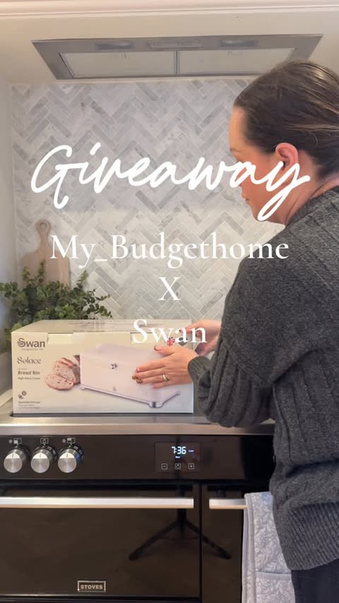 Instagram post by @my_budgethome for Swan Brand. Caption reads: [...] ✨Like this post ✨Follow both accounts....