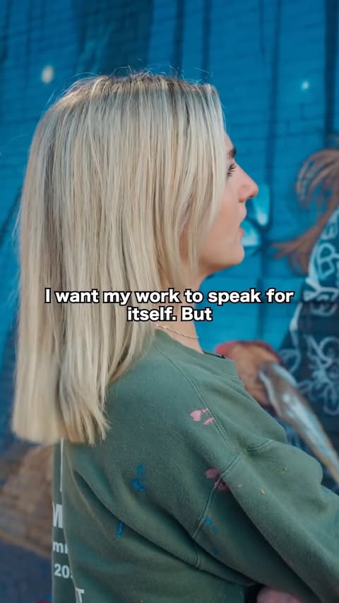 Instagram post by @emmagilbertart for Wix. Caption reads: Ya’ll… I’m a big fan of @wix and have used them....