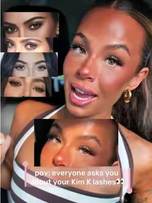 TikTok post by @mamawifefashion for KEYYOU SHOP. Caption reads: never been so obsessed with lashes before until....