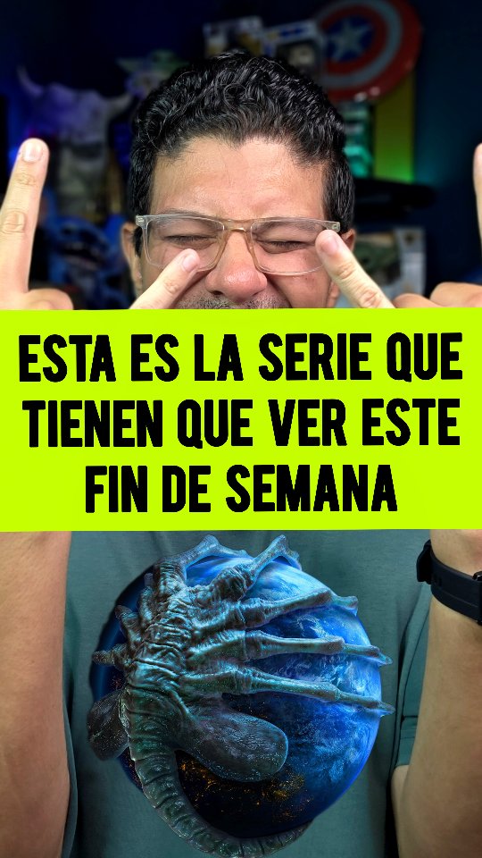 Instagram post by @elpopcornpty for Disney plus. Caption reads: ¡ESTA ES LA SERIE QUE TIENEN QUE VER ESTE FIN DE....