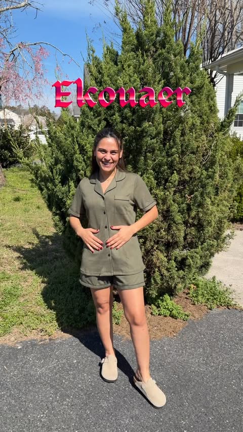 Instagram post by @america.timee for Ekouaer. Caption reads: [...] items: CODE: timee20 Shop here:....