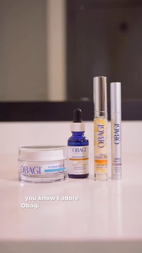 Instagram post by @natalialevsina for Obagi Medical. Caption reads: #ad This @obagimedical sale is the perfect time to....