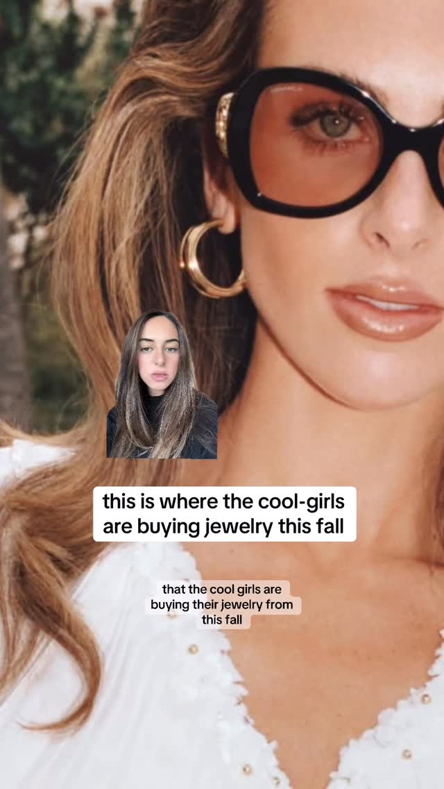 Instagram post by @blakeevinn for At Present. Caption reads: [...] #coolgirljewelry #fashionfinds #atpresent....