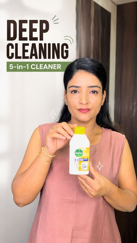 Instagram post by @imsumarani for Dettol. Caption reads: [...] machine! 😳 That’s why I started using....