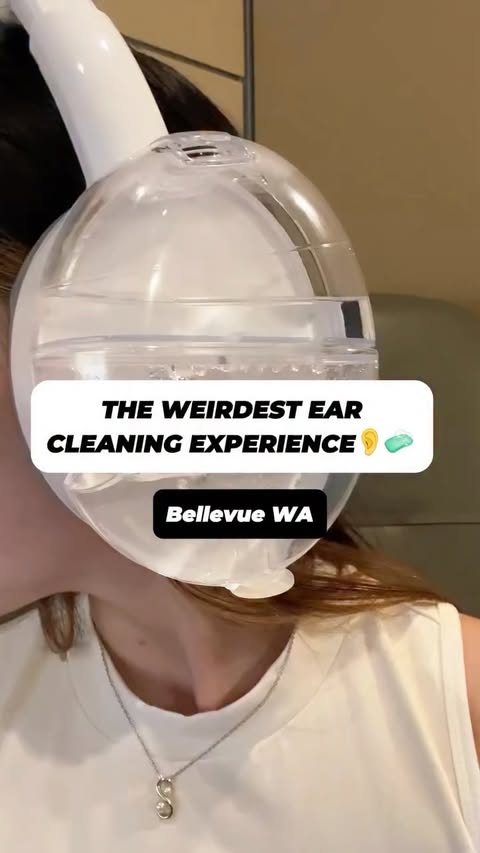 Instagram post by @living.inseattle for OtoSet. Caption reads: first time hearing about professional EAR....