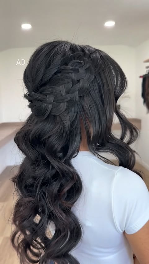 Instagram post by @sandimonzon for SalonCentric. Caption reads: [...] ✨ For this style, I partnered with....