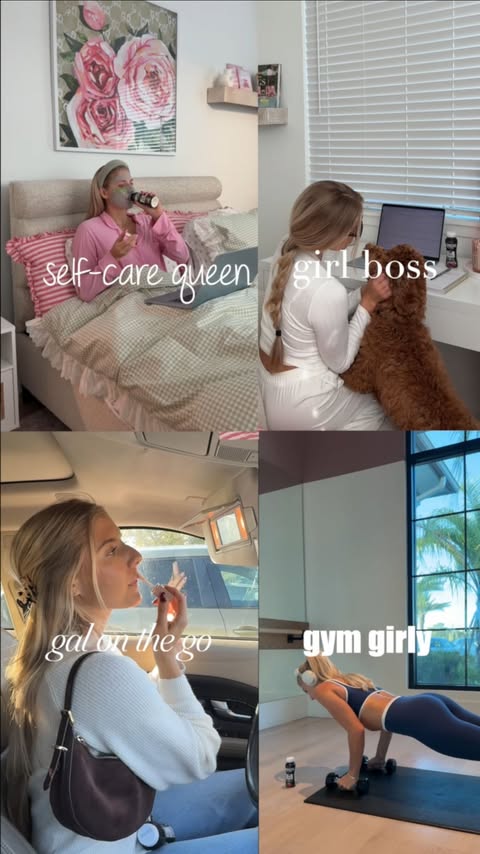 Instagram post by @itslaurensnyder for Oikos. Caption reads: #ad one drink, 4 different vibes, and a whole lot....