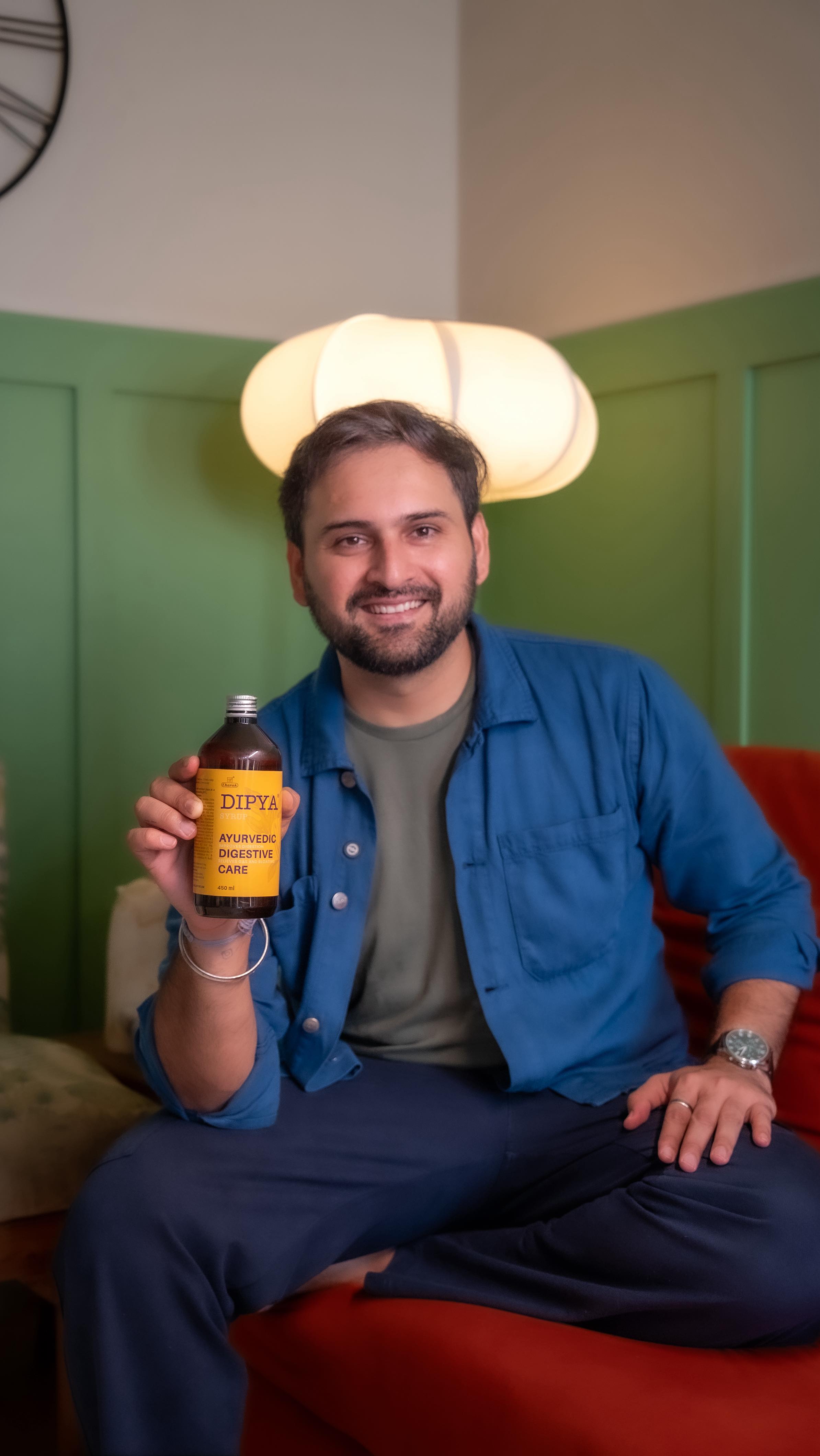 Instagram post by @sidchandekar for Vedistry. Caption reads: From street food to stress-free digestion! 😋

19....