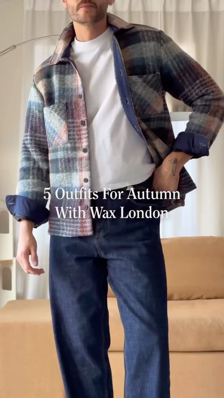 Instagram post by @christianptty for Wax London. Caption reads: [...] Wax’s New Autumn Winter Collection....