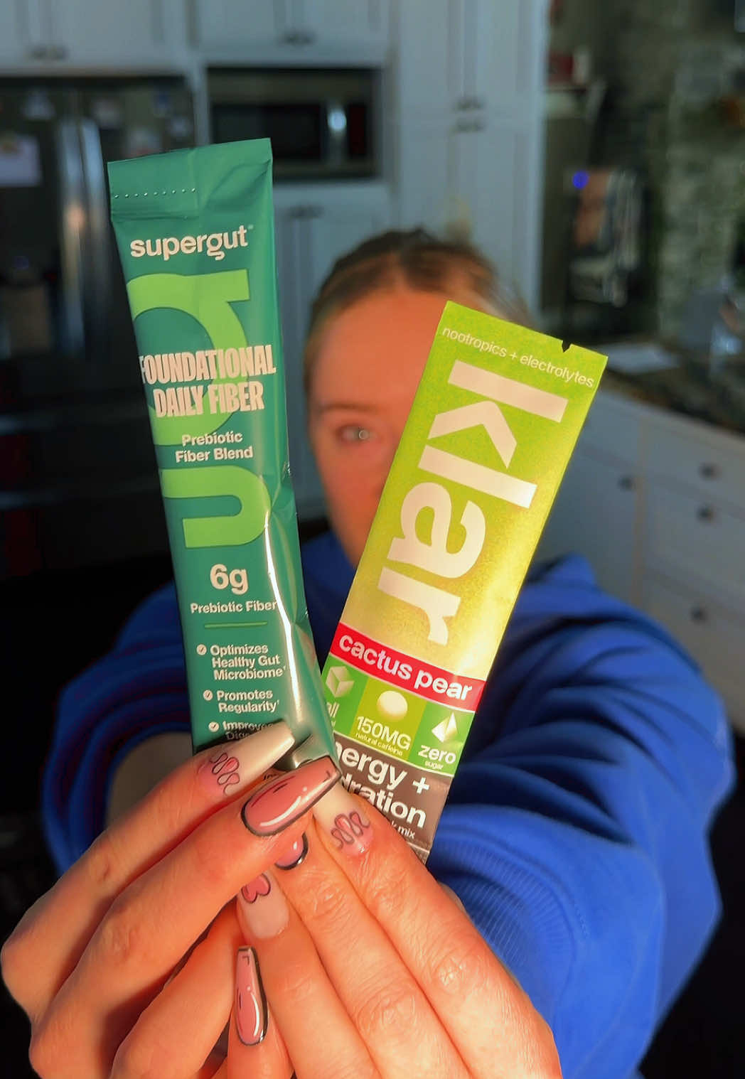 TikTok post by @gym.withjae for Airborne. Caption reads: [...] #supplements #vitamins #prevention @Airborne....