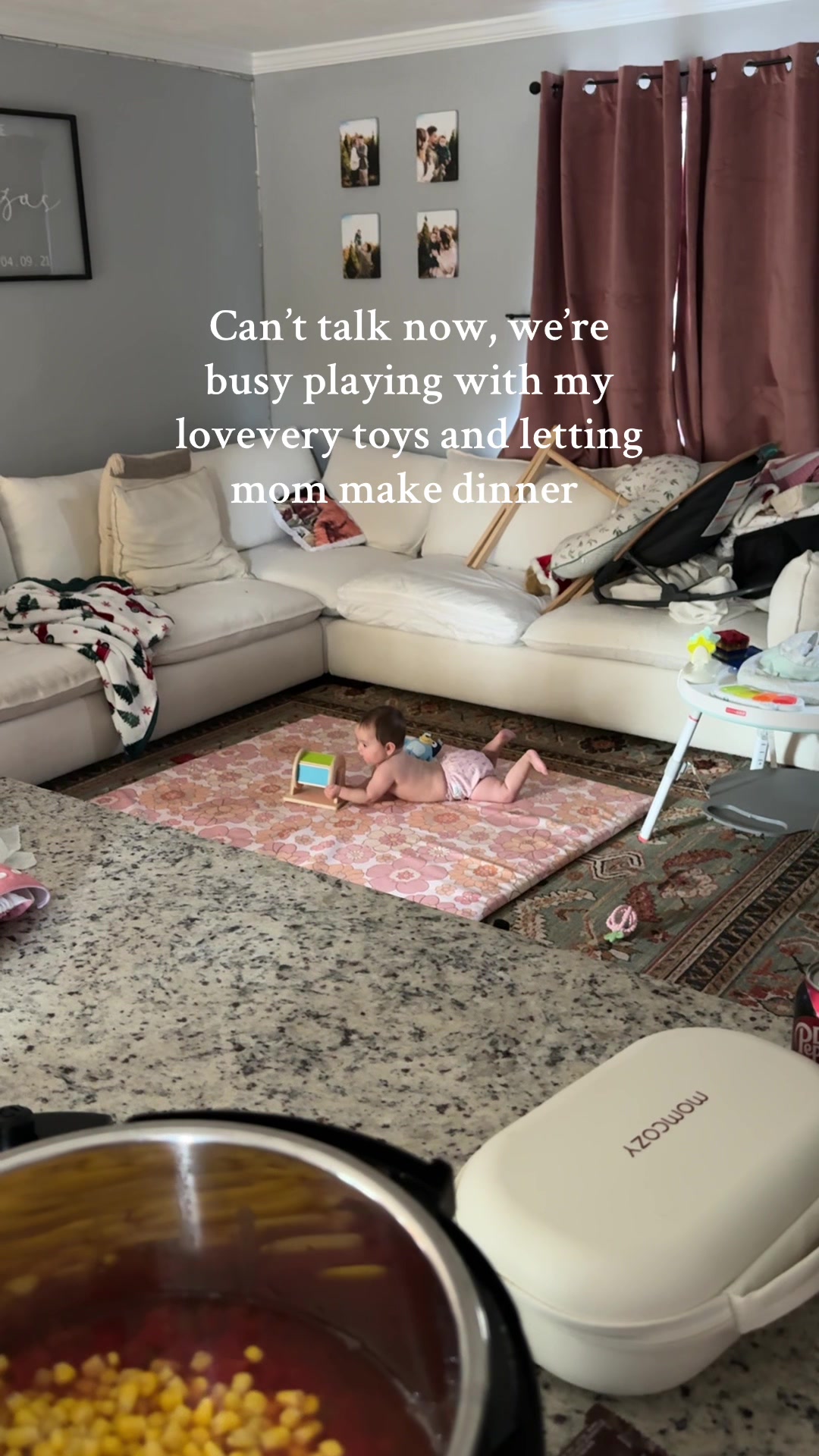 TikTok post by @annamezaaa for Lovevery. Caption reads: [...] can’t say enough good things about the....