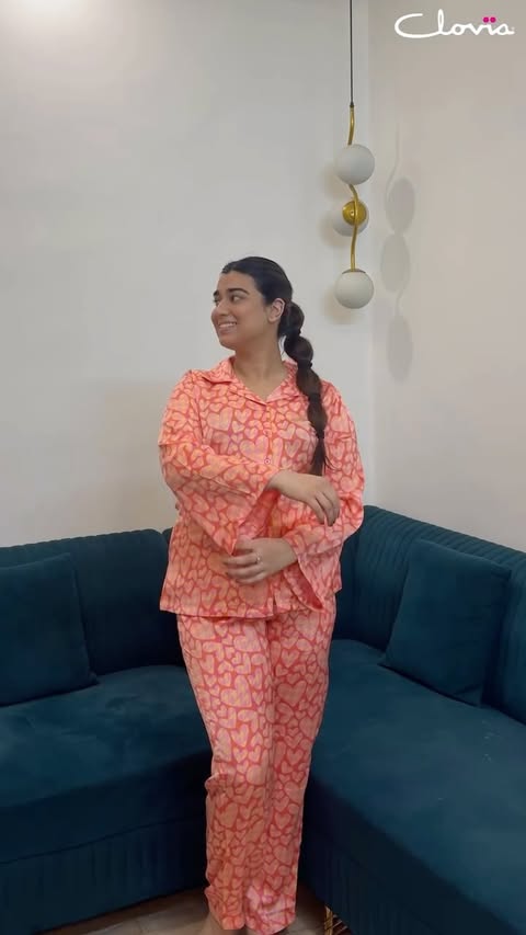 Instagram post by @prernaanaand for Clovia. Caption reads: [...] with these adorable nightwears from....