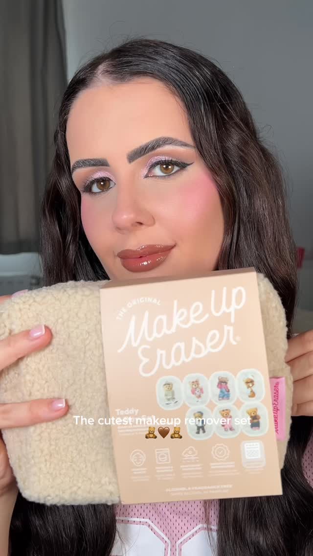 Instagram post by @_cloebeauty for MakeUp Eraser. Caption reads: This is the fastest my makeups ever come off👀AD....