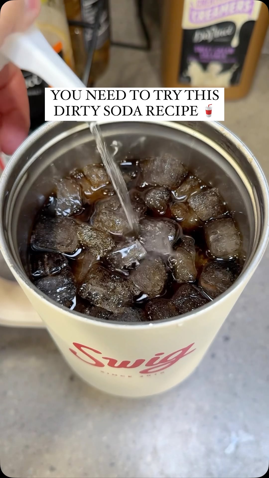 Instagram post by @morganchomps for True Lemon. Caption reads: Zero Sugar COCONUT LIME Dr. Pepper 🥥🍋‍🟩 you....