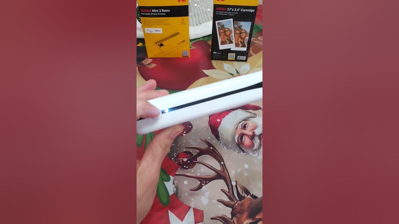 YouTube post by @rachel7leo for Kodak Photo Printer. Caption reads: @kodakphotoprinter_usa @kodakphotoprinter [...].